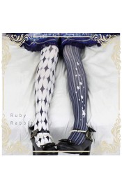 Ruby Rabbit Stripe Clown Tights